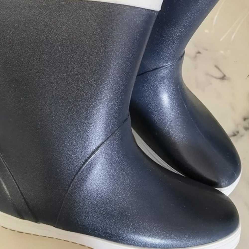 Celine Wellington Rubber Boots Size 38 - image 3