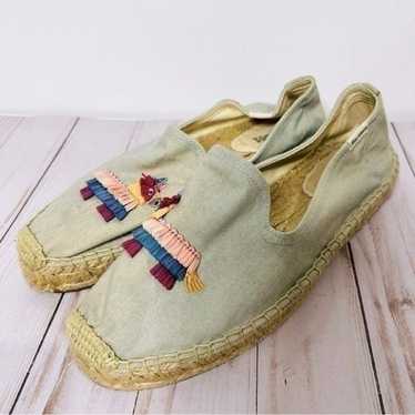 Soludos Platform Piñata Espadrilles Slip On Flat … - image 1