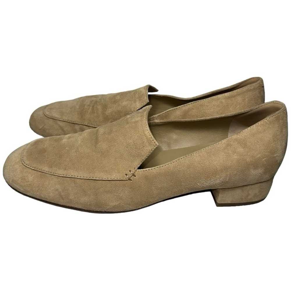 Vince Women’s Size 9.5 Tan Beige Suede Fauna Slip… - image 5