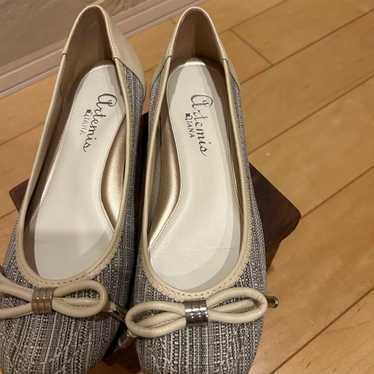 Artemis Diana ribbon-tied flat shoes