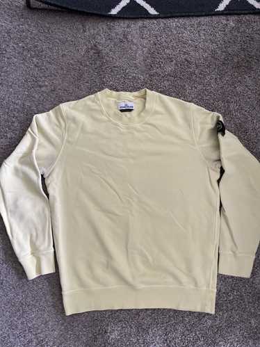 Stone Island Stone Island Yellow Crewneck