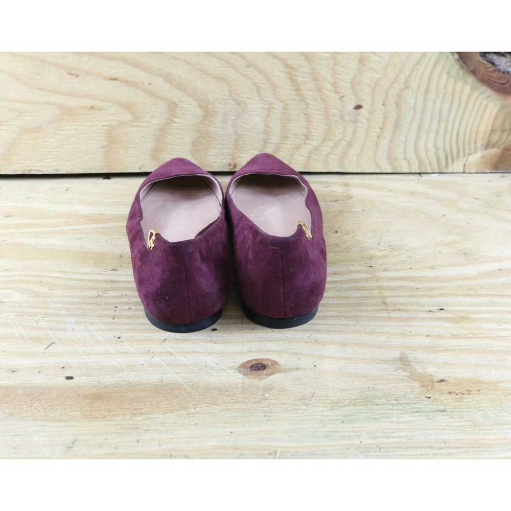 Tory Burch Flats Women 6.5 M Purple Suede Elizabe… - image 3