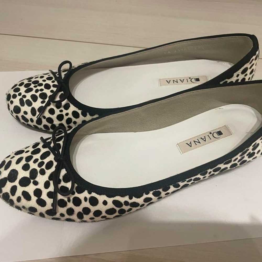 【DIANA】Dalmatian Low Heel Flat Shoes - image 4