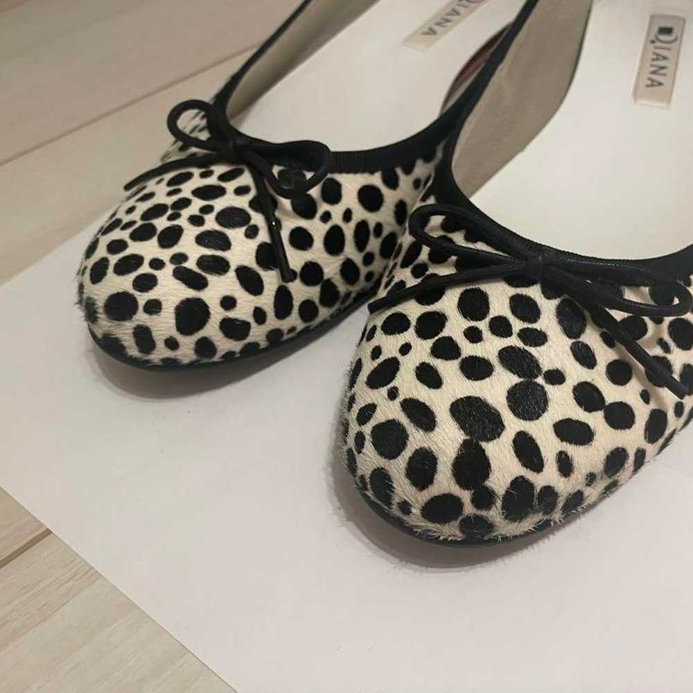 【DIANA】Dalmatian Low Heel Flat Shoes - image 5