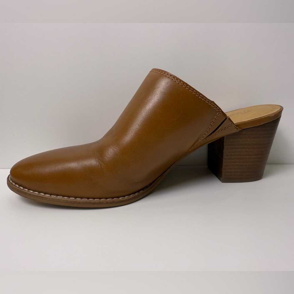 Madewell Leather Harper Heeled Mule Shoes In Engl… - image 7