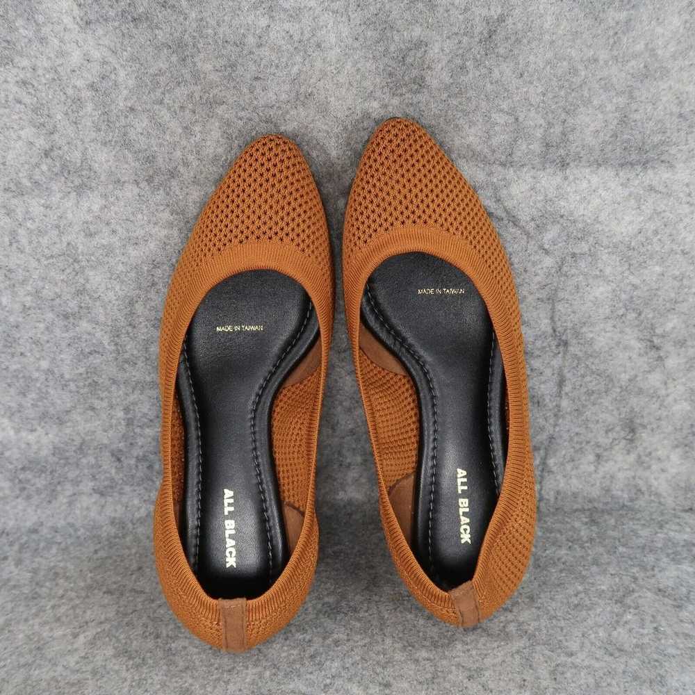 All Black Shoes Womens 36 Ballet Flats Fashion Kn… - image 7