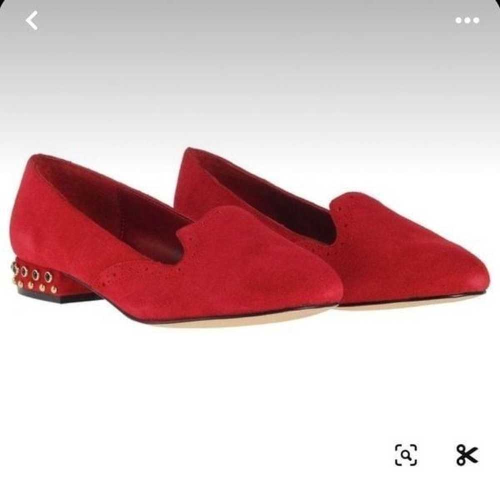 DV by Dolce Vita Fiera Red Suede Ballet Flats Siz… - image 2