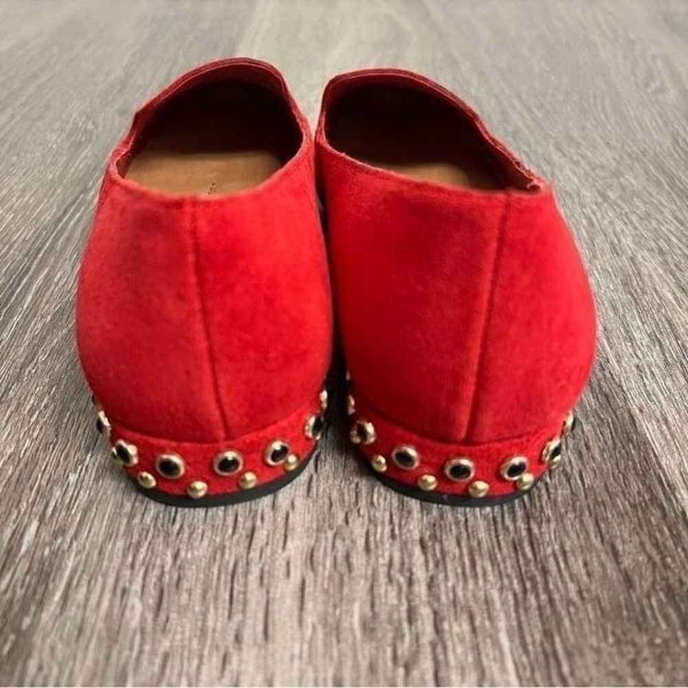 DV by Dolce Vita Fiera Red Suede Ballet Flats Siz… - image 4