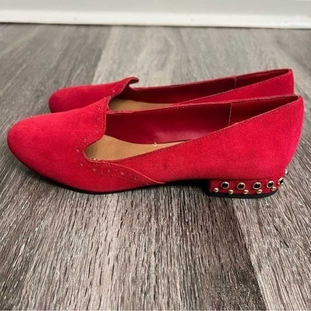 DV by Dolce Vita Fiera Red Suede Ballet Flats Siz… - image 6