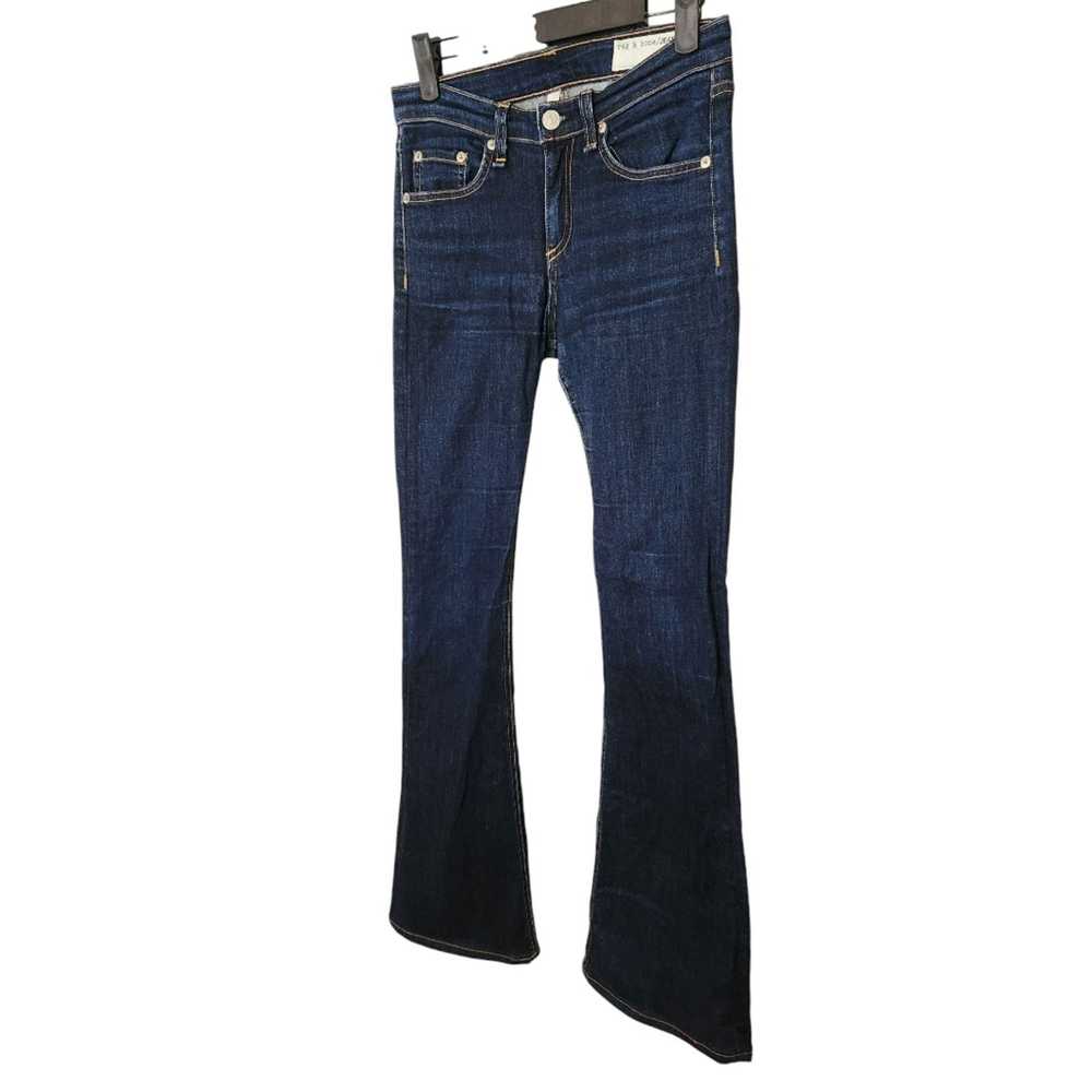 Rag & Bone Rag & Bone High Rise Bell Flare Jeans … - image 2