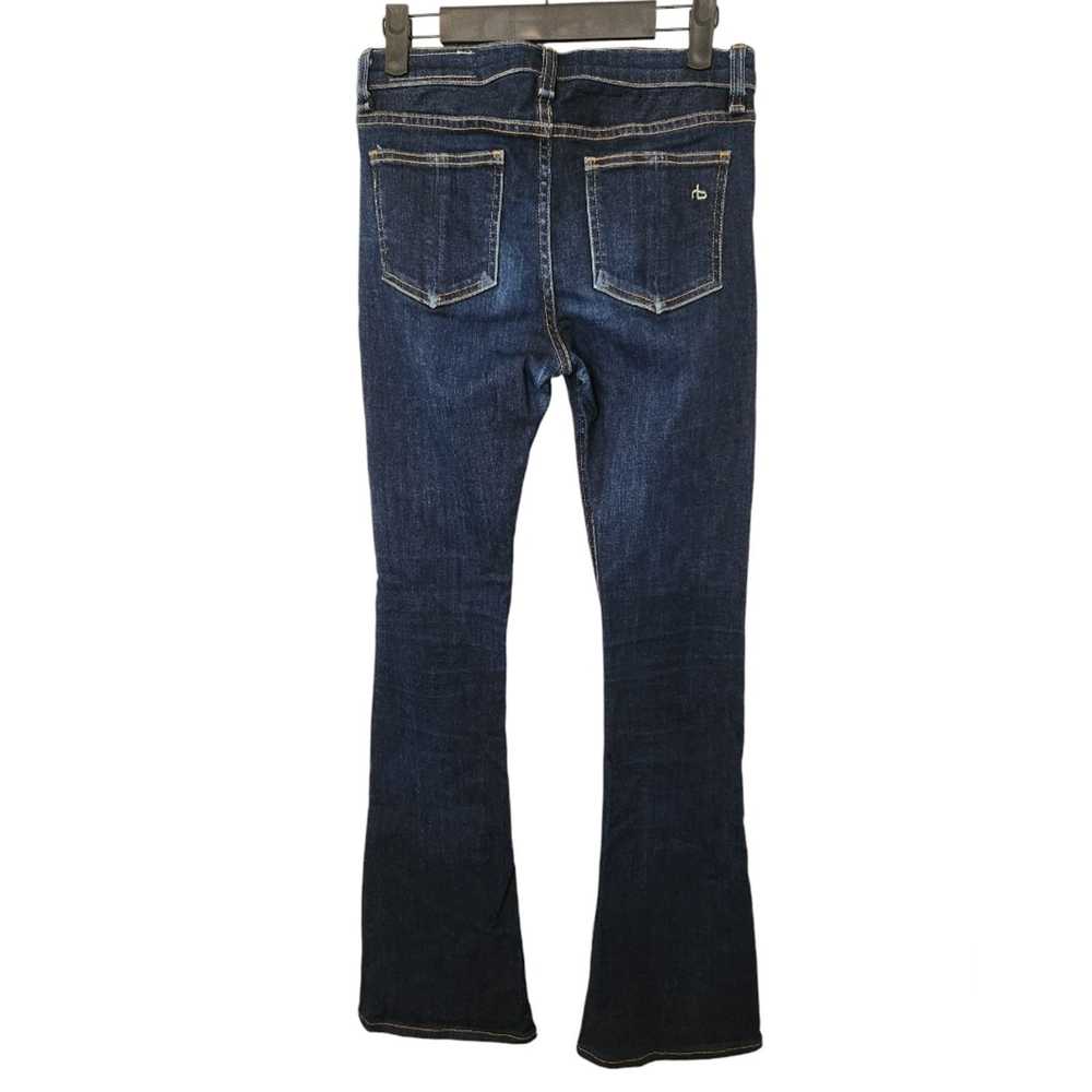 Rag & Bone Rag & Bone High Rise Bell Flare Jeans … - image 3