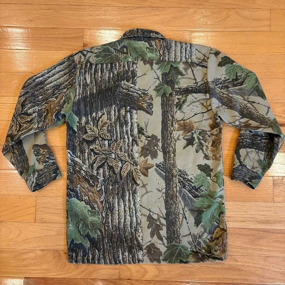 Vintage Cabelas Realtree camo button up shirt hun… - image 4