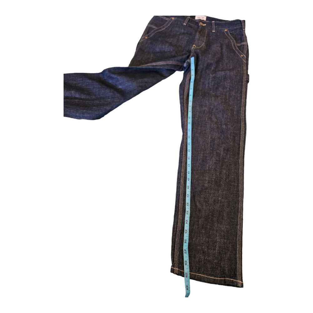 Lee X H&M Size 30/32 Blue Straight Jeans - image 9