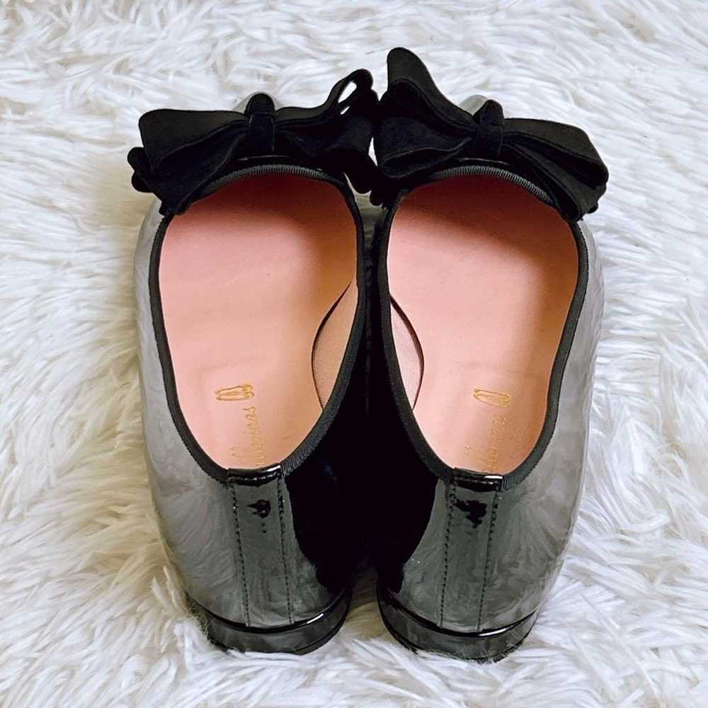 Pretty Ballerinas Enamel Flat Shoes with Ribbon 2… - image 6