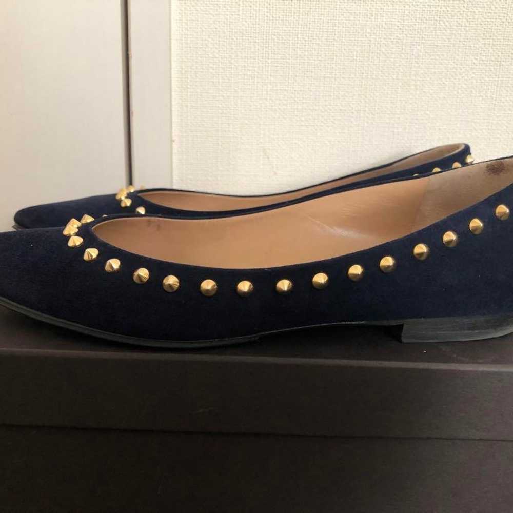 PELLICO Navy Studded Flat Shoes - image 2