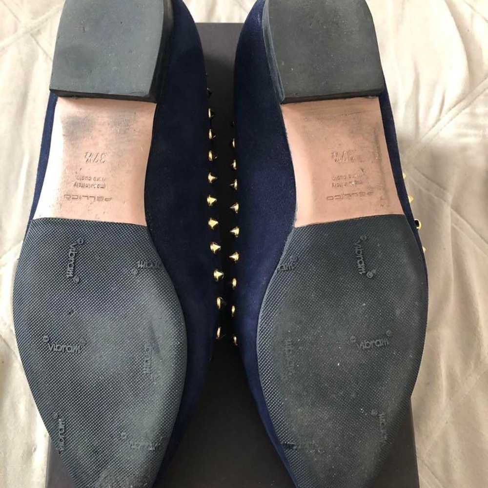 PELLICO Navy Studded Flat Shoes - image 3