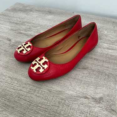 Tory Burch Red Flats