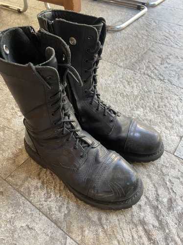 Military × Vintage Bates Paratrooper Boots