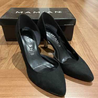 MAMIAN Black Suede High Heels