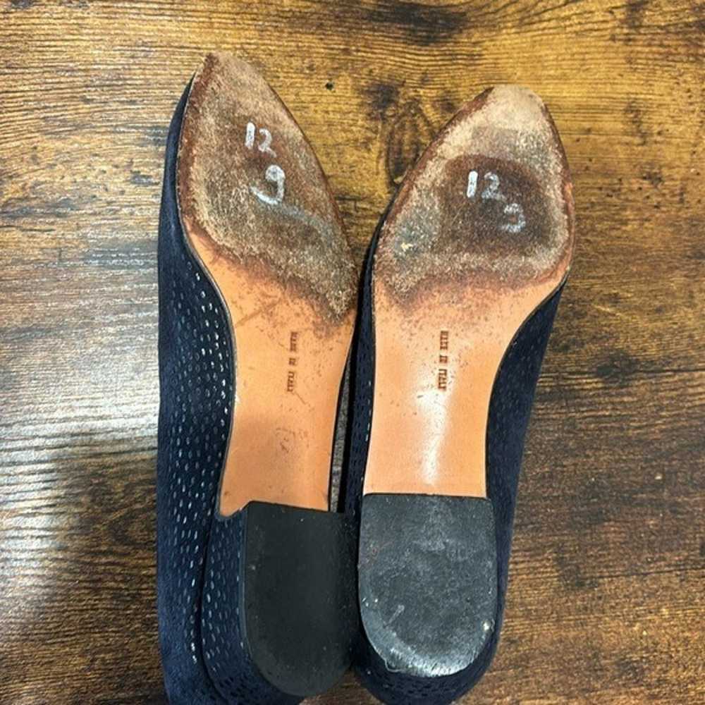 Salvatore Ferragamo black almond toe flats size 9 - image 6