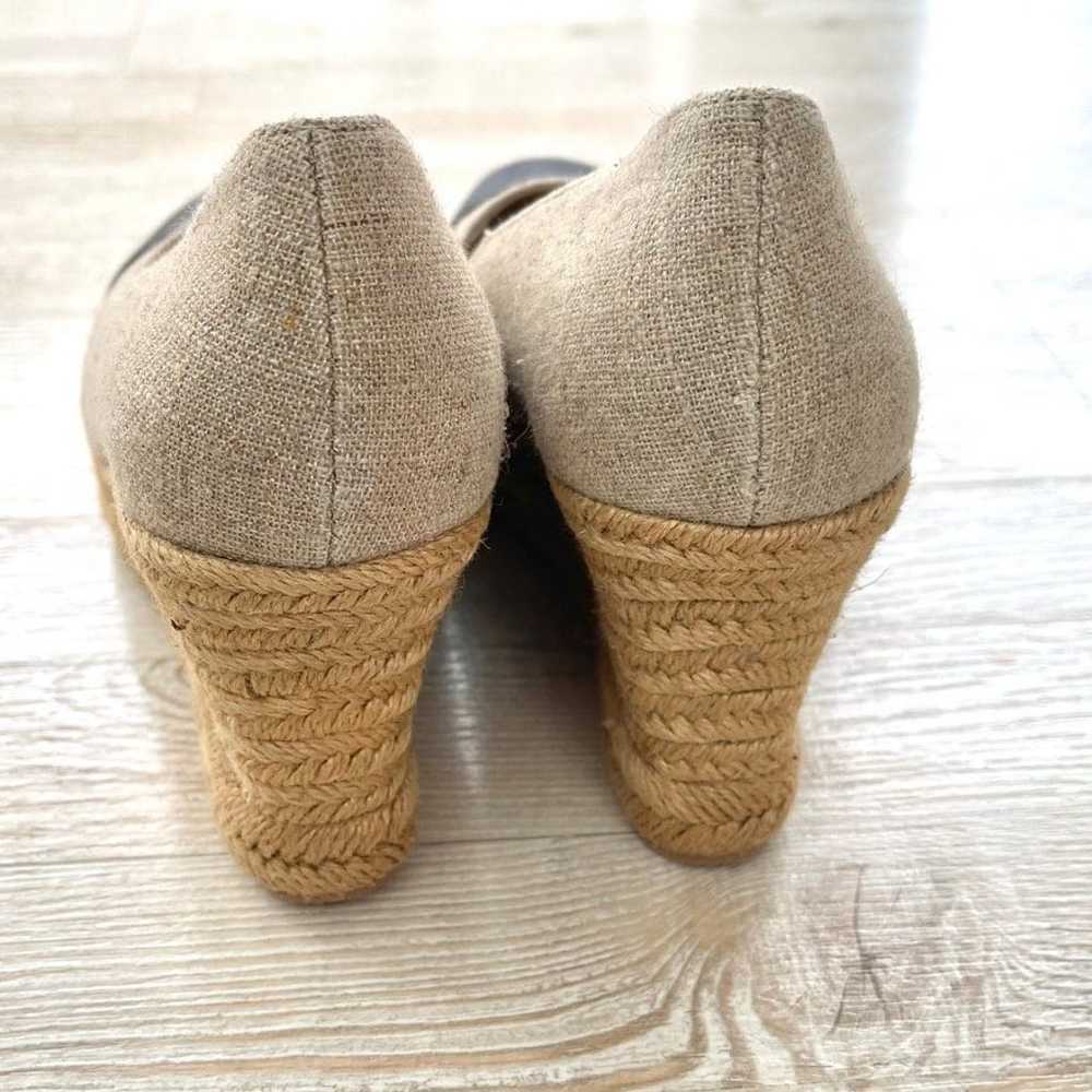 Jack Rogers Palmer Cap Toe Platform Espadrilles |… - image 7