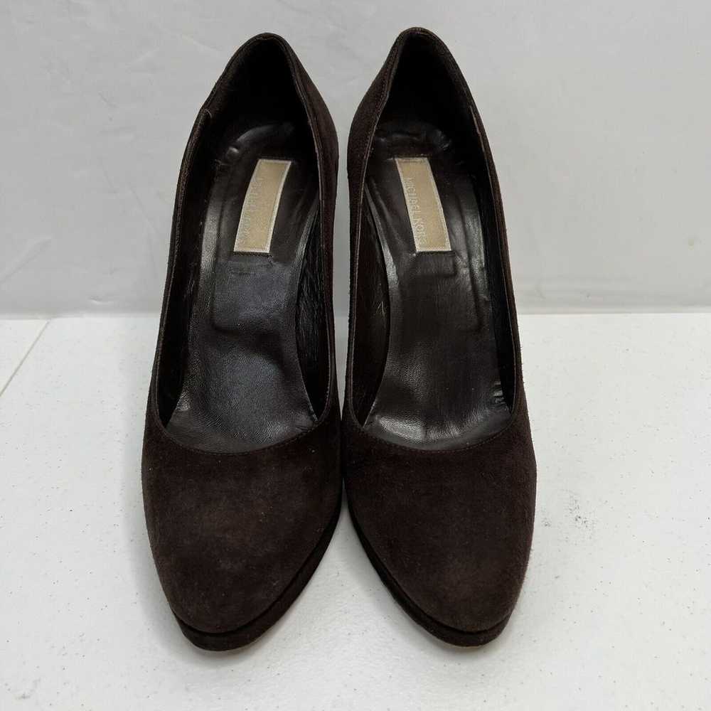 Michael Kors Collection Size 7 Pumps Heels Brown … - image 4