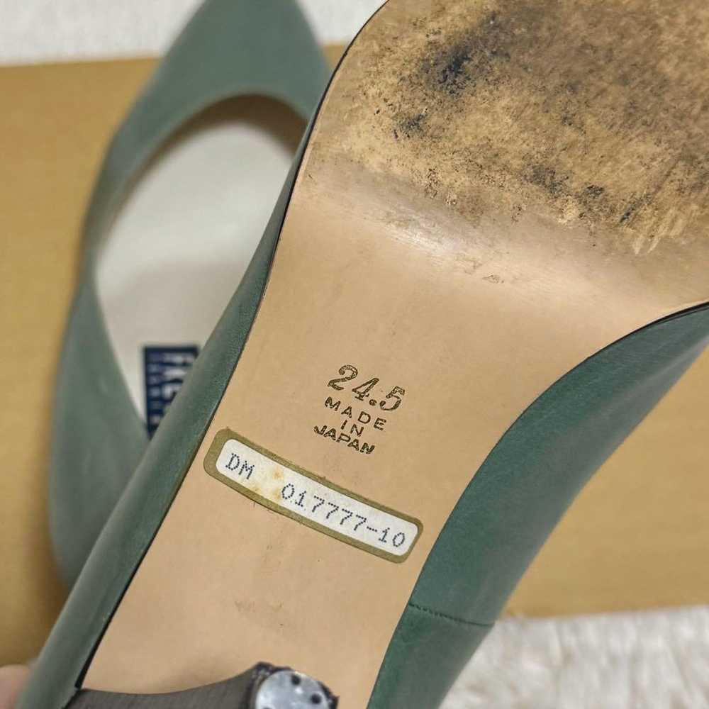 FRESCA Pumps Sage Green 24.5cm - image 4