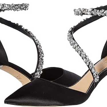 Jewel Badgley Mischka black heels