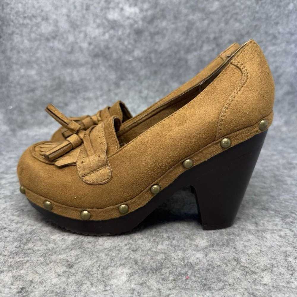 Vintage Y2K Union Bay Pump Shoes Size 7 Chunky He… - image 4