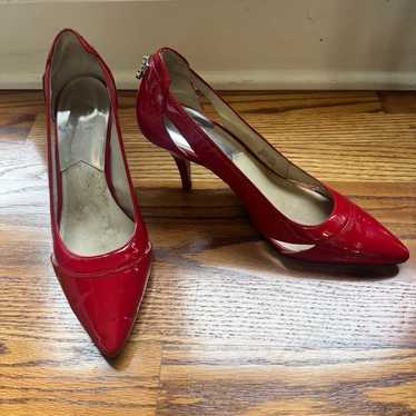 Michael Kors Hamilton Patent Leather Pumps Stilet… - image 1