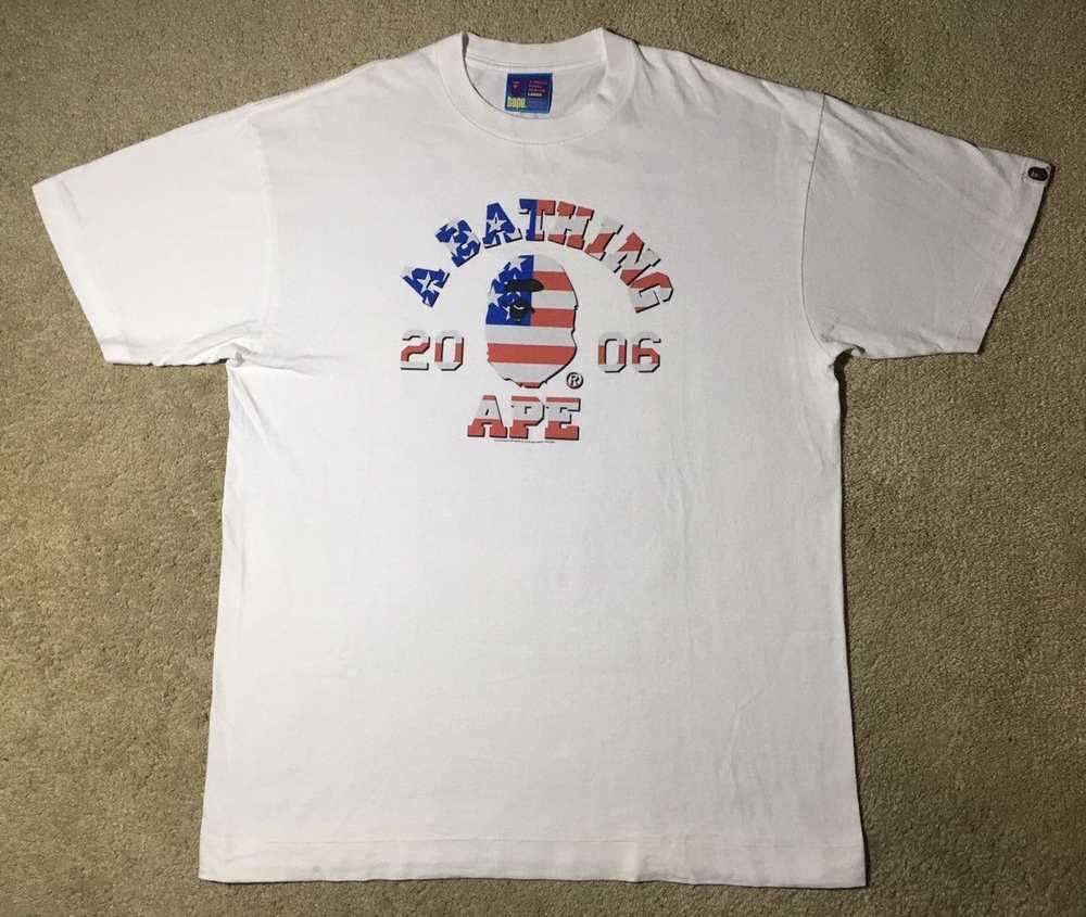 Bape 2006 Bape World Cup Team USA College Logo Te… - image 2