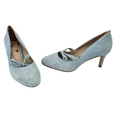 Boden Light Blue Baby Blue Anthea Suede Leather Bo