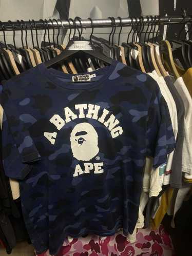 Bape Color Camo College Tee