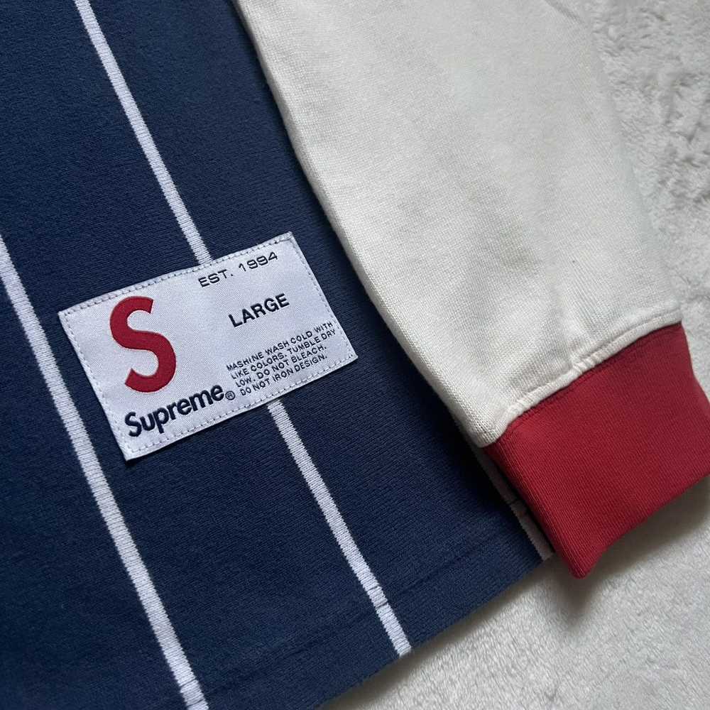 Supreme Supreme Stripe Raglan L/S Top - image 2