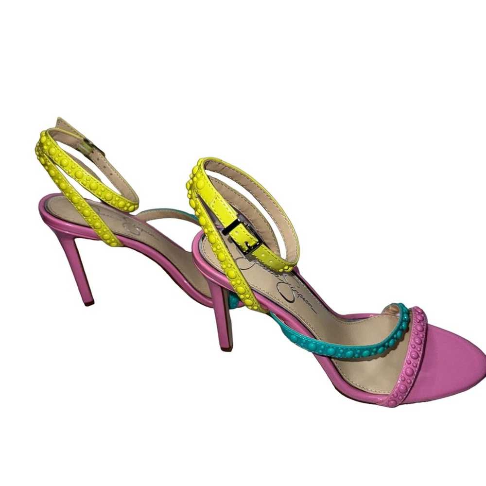 #JESSICA SIMPSON Studded Jymiara Heel Multicolor … - image 7