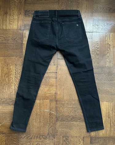 Rag & Bone Rag and Bone Fit 1 Skinny Jeans - Blac… - image 1