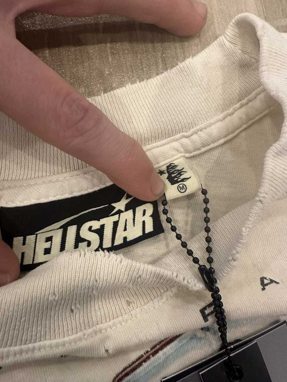 HELLSTAR Hellstar All Star T-Shirt White Capsule … - image 4