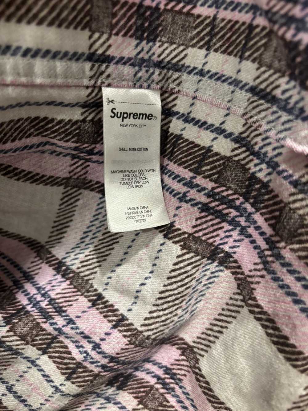 Supreme Supreme Hooded Flannel Shirt - image 3