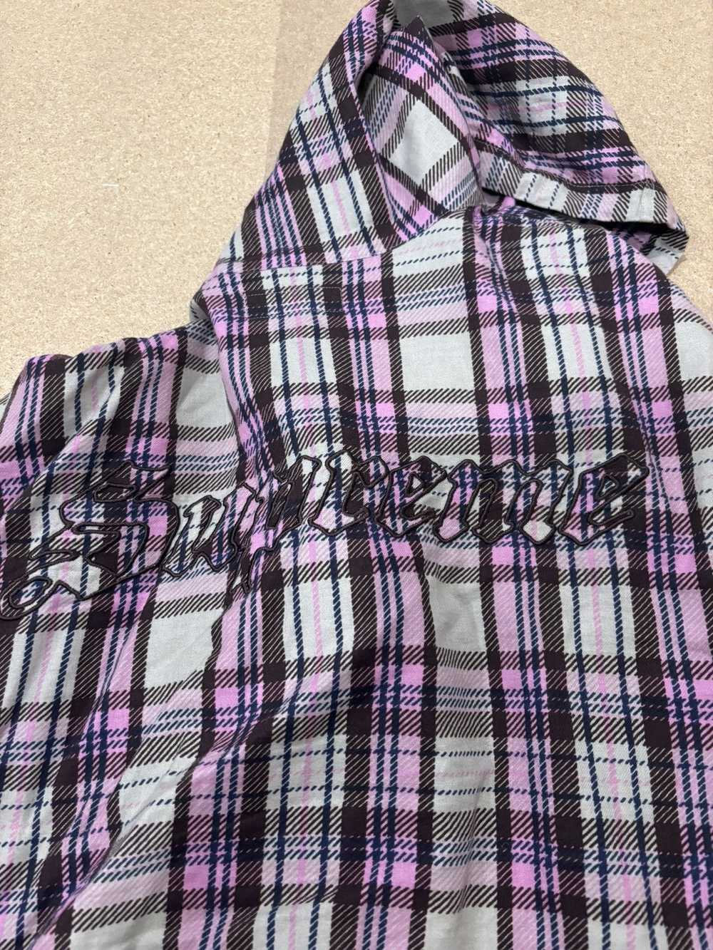 Supreme Supreme Hooded Flannel Shirt - image 5