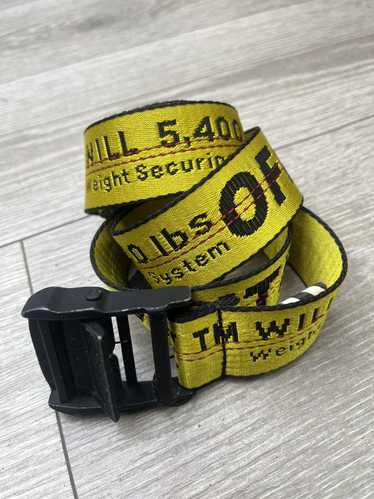 Off-White Off White Logo belt O/S