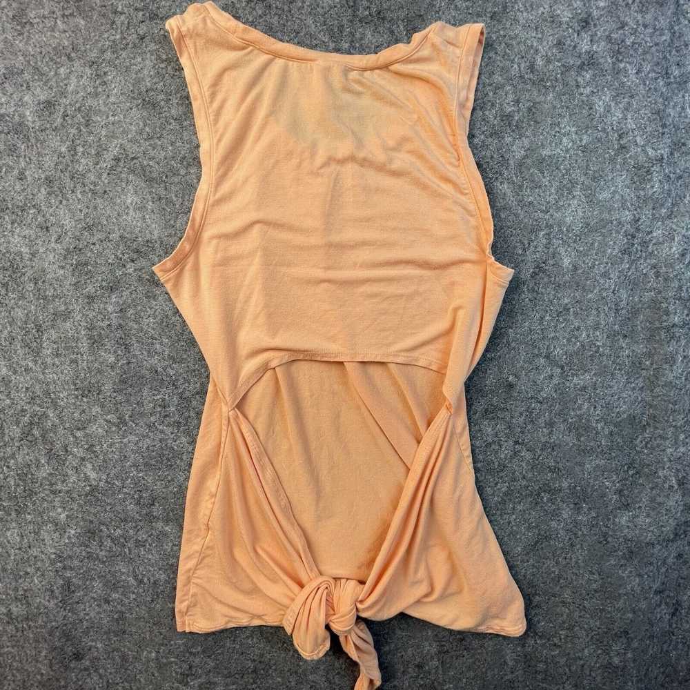 Fabletics Fabletics Tank Womens Medium Orange Wor… - image 2