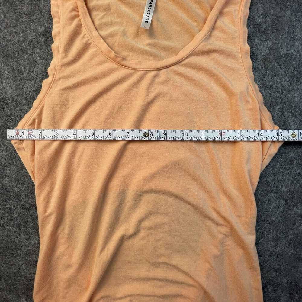 Fabletics Fabletics Tank Womens Medium Orange Wor… - image 5