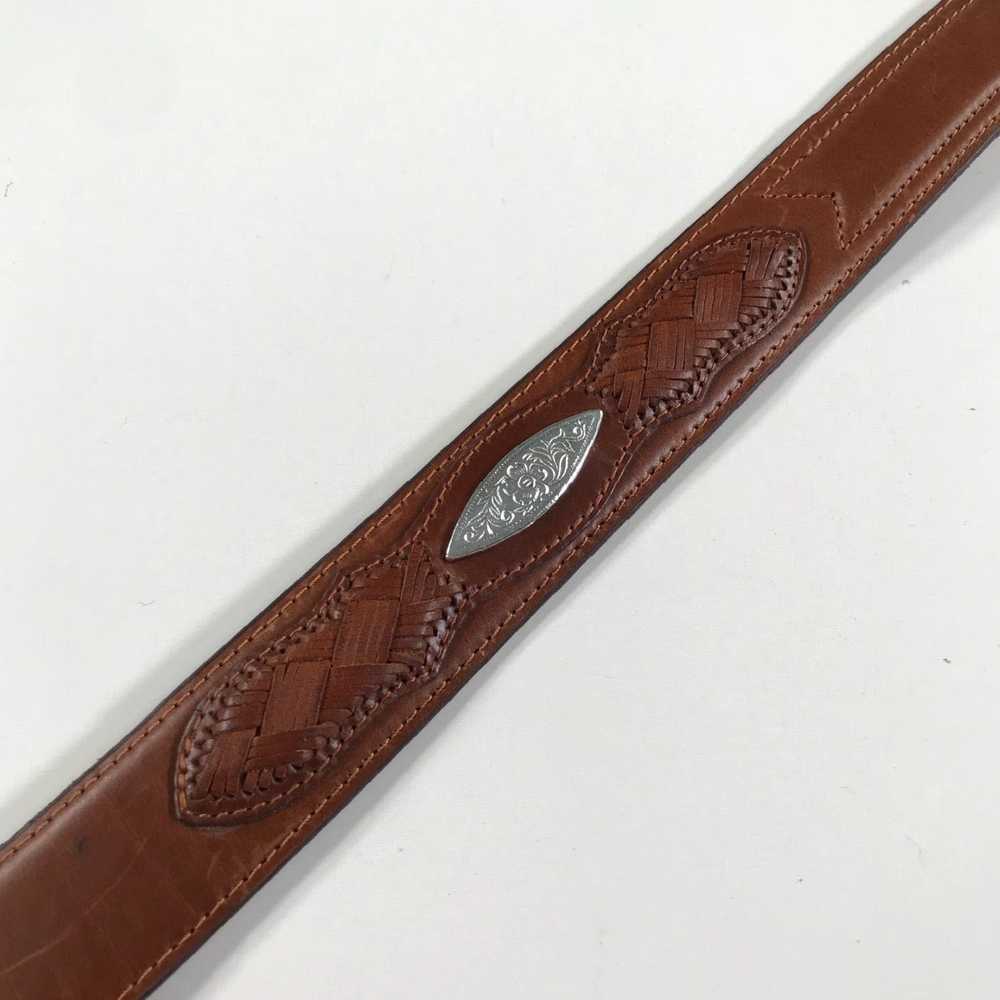 Vintage Genuine Leather Western Style Cowboy Rode… - image 3