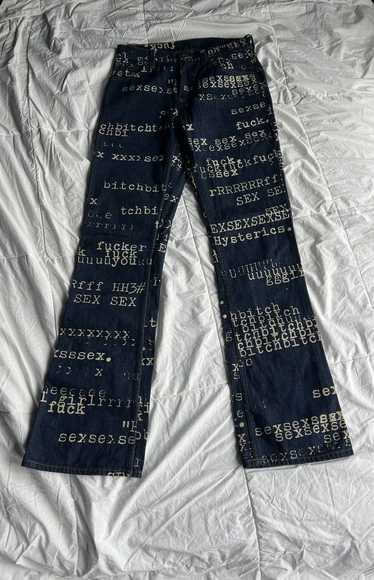 Hysteric Glamour Hysteric Glamour Typewriter Denim