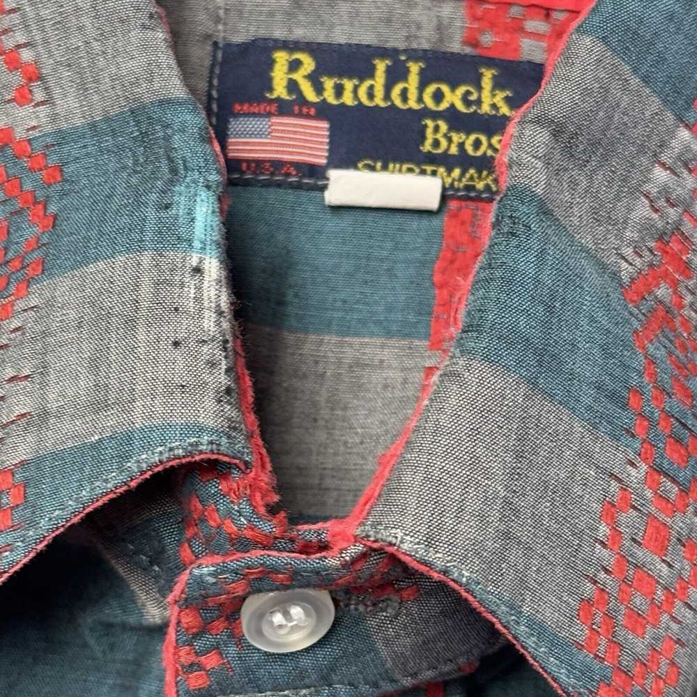 Ruddock Bros Vintage Ruddock Bros Western Shirt M… - image 6