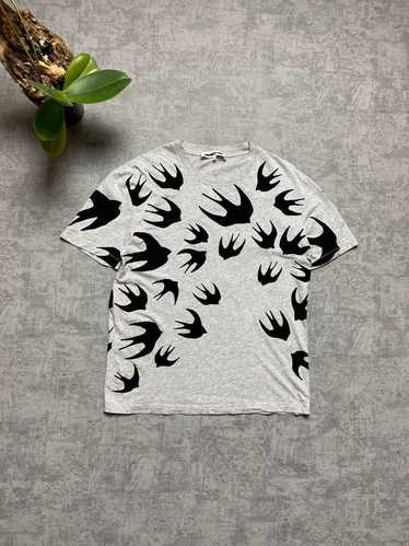 Alexander McQueen × MCQ McQ Swallow print T-shirt - image 1