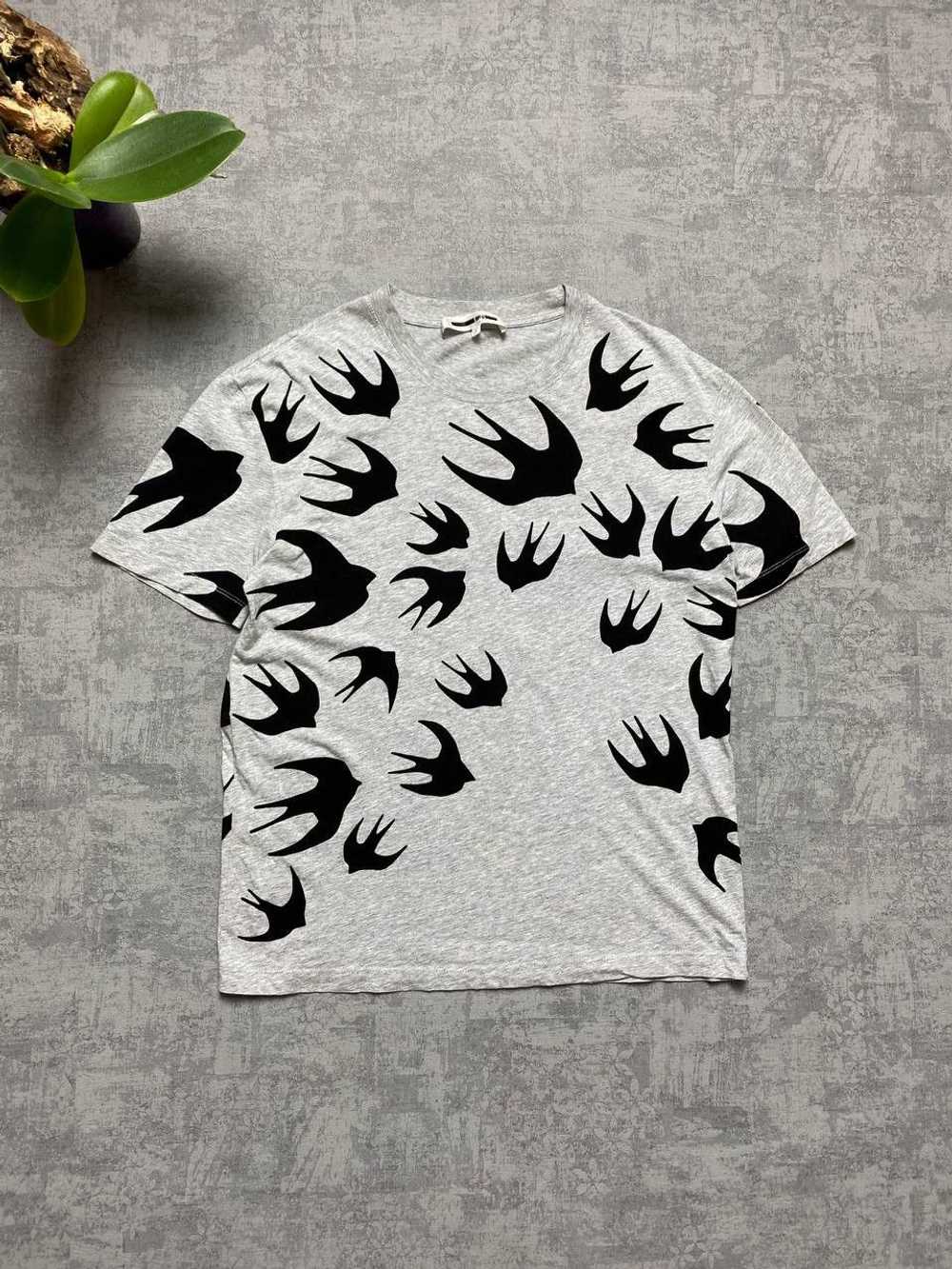 Alexander McQueen × MCQ McQ Swallow print T-shirt - image 2