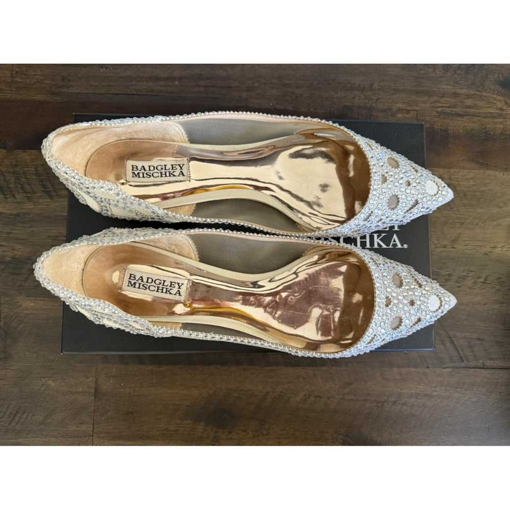 Badgley Mischka Lace flats - image 2