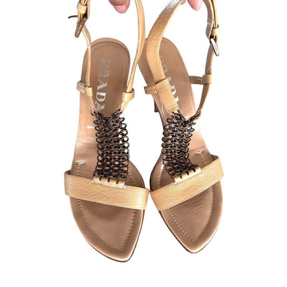Prada Leather heels - image 12