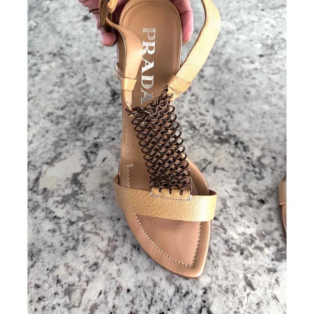 Prada Leather heels - image 6